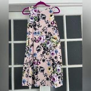 Floral Print Women's Dress Handmade